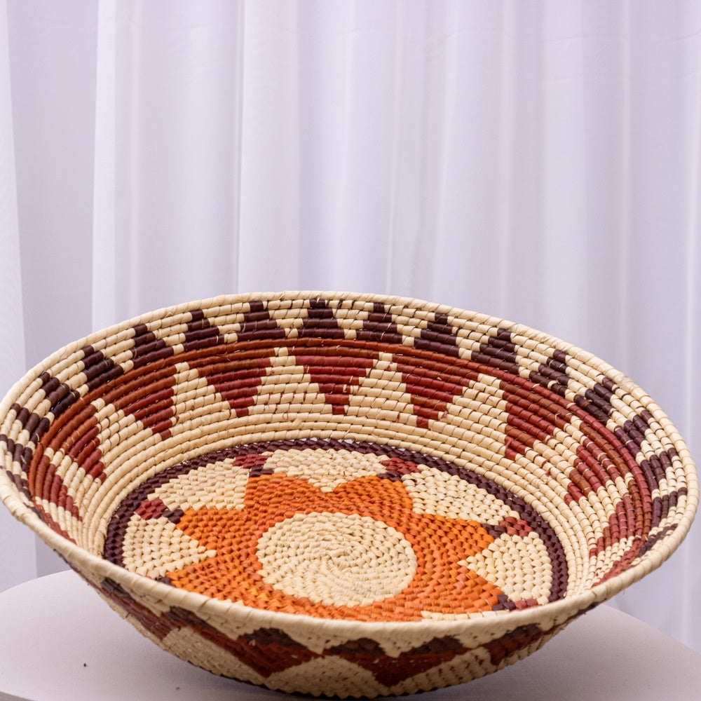 Fruteira Indígena em Fibra Tucumã - Redonda