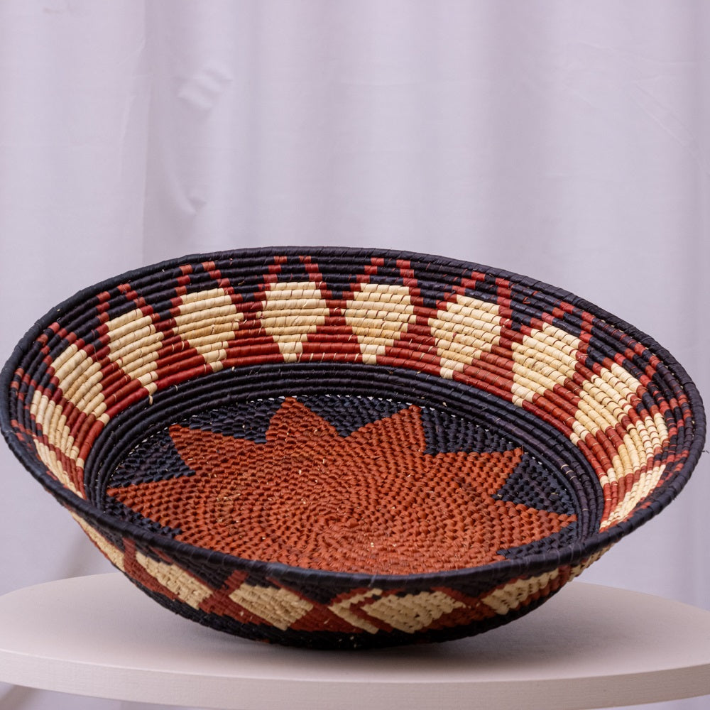 Fruteira Indígena em Fibra Tucumã - Redonda