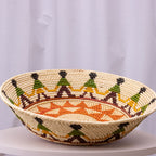 Fruteira Indígena em Fibra Tucumã - Redonda