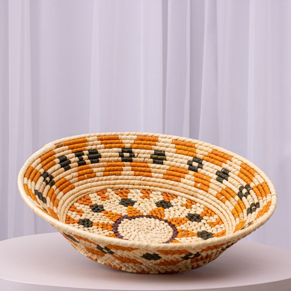 Fruteira Indígena em Fibra Tucumã - Redonda