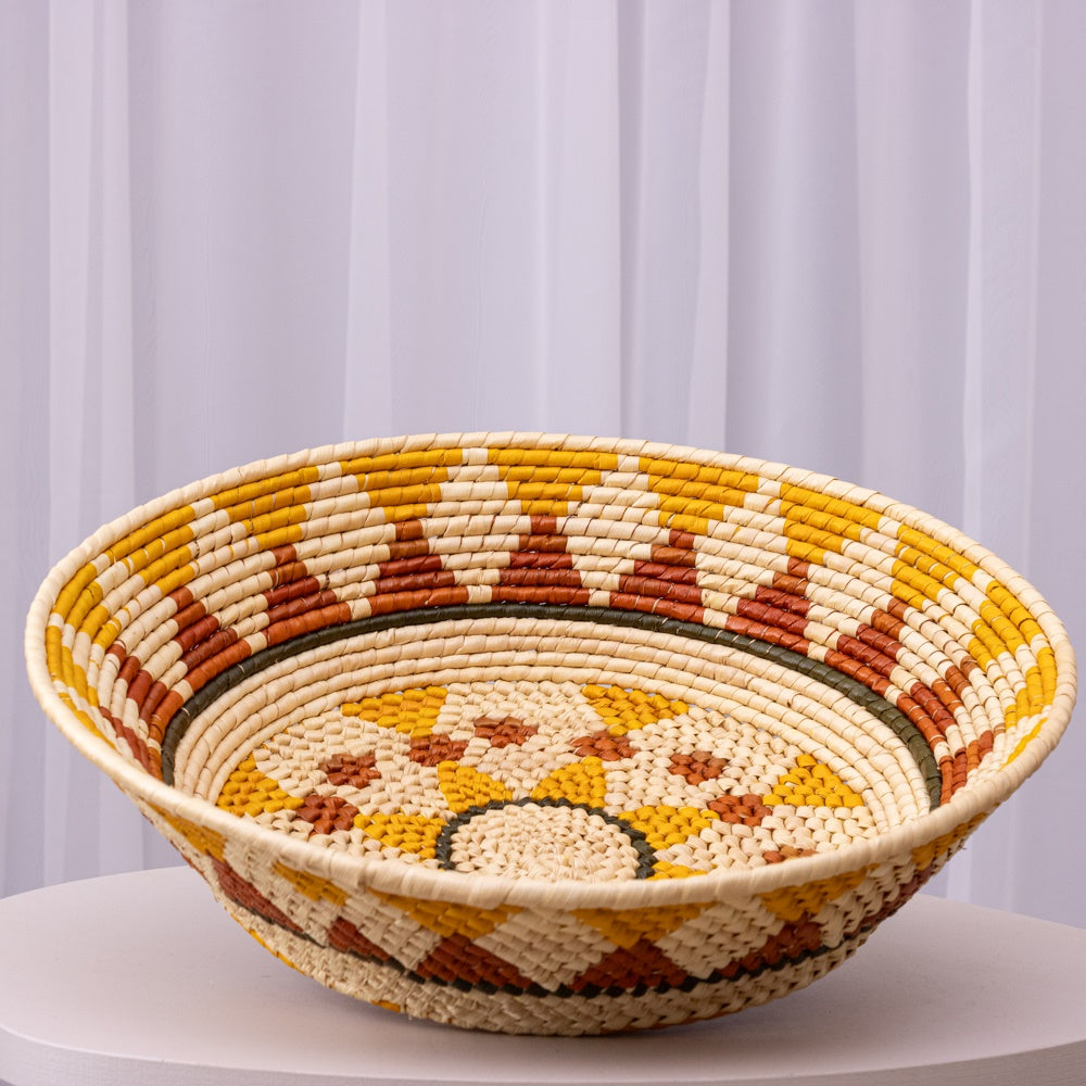 Fruteira Indígena em Fibra Tucumã - Redonda