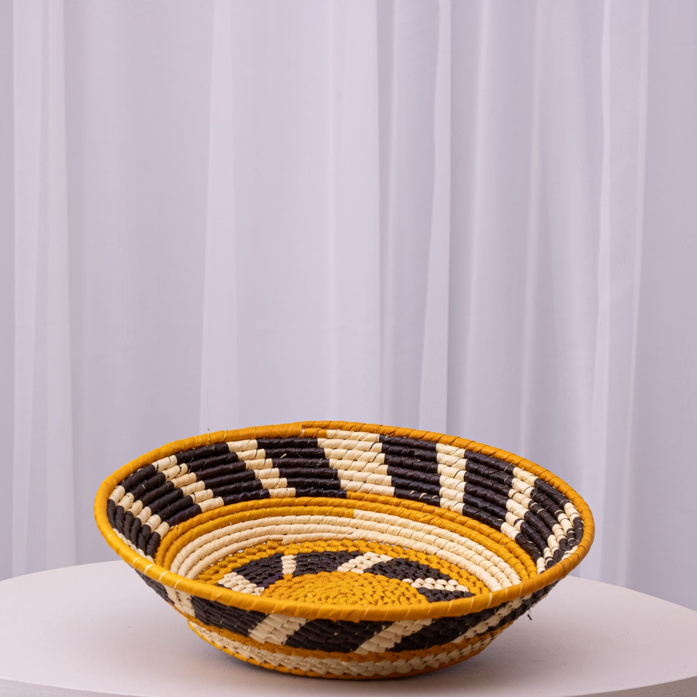 Fruteira Indígena em Fibra Tucumã - Redonda