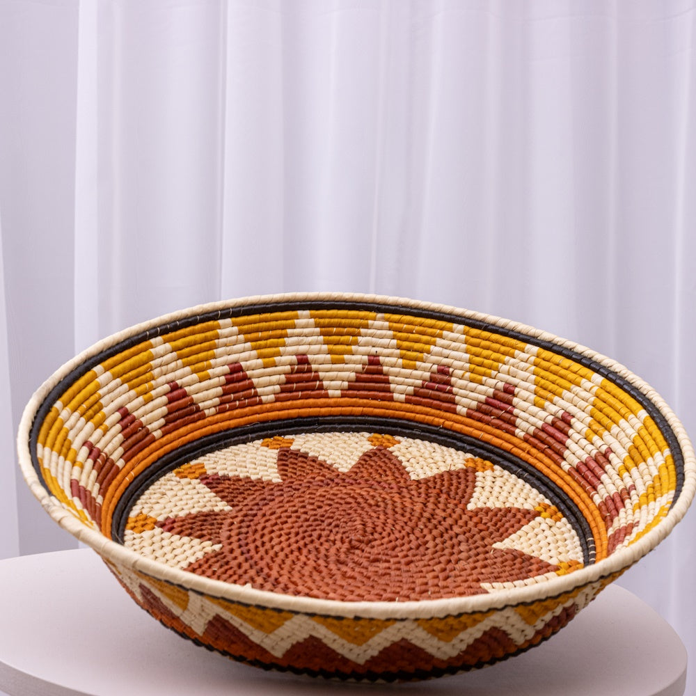 Fruteira Indígena em Fibra Tucumã - Redonda