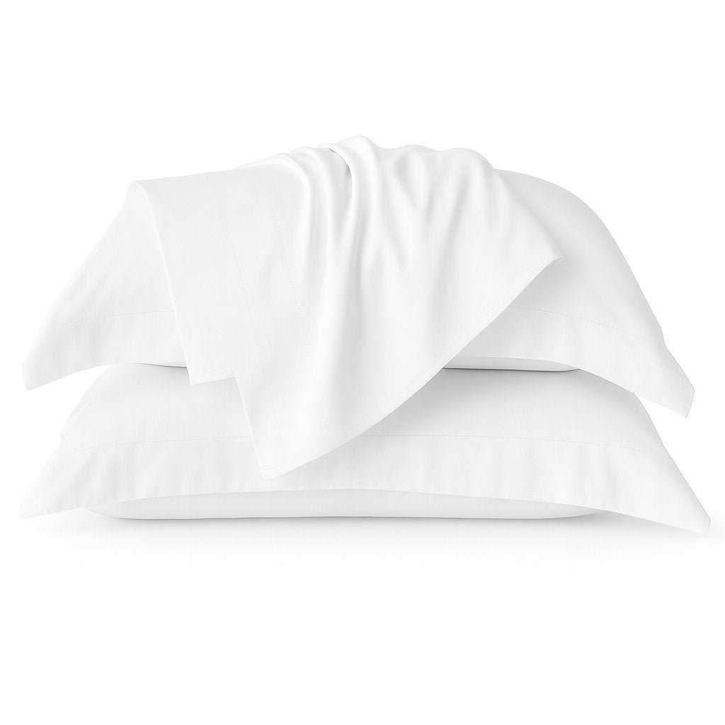 Jogo de Lençol 300 Fios TELLAIO em 100% Fibra de Bambu - (Casal) - Branco