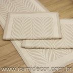 Jogo de Passadeira Amazonas com 3 peças - Nude