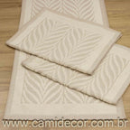 Jogo de Passadeira Amazonas com 3 peças - Nude