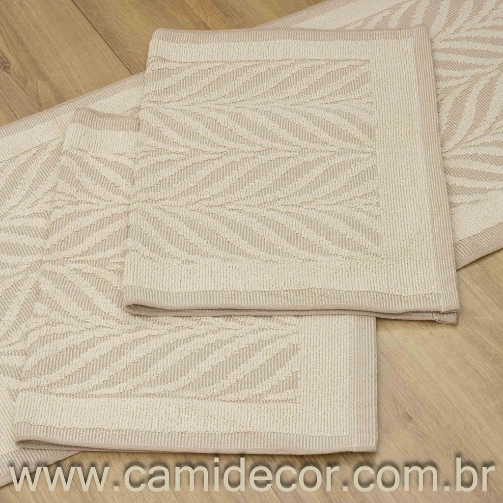 Jogo de Passadeira Amazonas com 3 peças - Nude