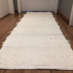 Jogo de Passadeira Boho com 3 peças - Cru