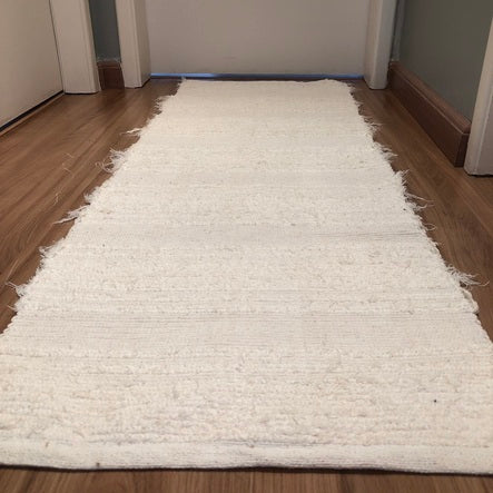 Jogo de Passadeira Boho com 3 peças - Cru