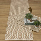 Jogo de Passadeira Cairo com 3 peças - Caramelo