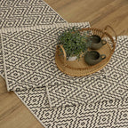 Jogo de Passadeira Cairo com 3 peças - Preto