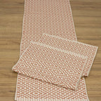 Jogo de Passadeira Cairo com 3 peças - Terracota