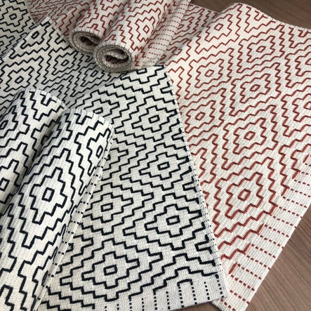 Jogo de Passadeira Cairo com 3 peças - Terracota