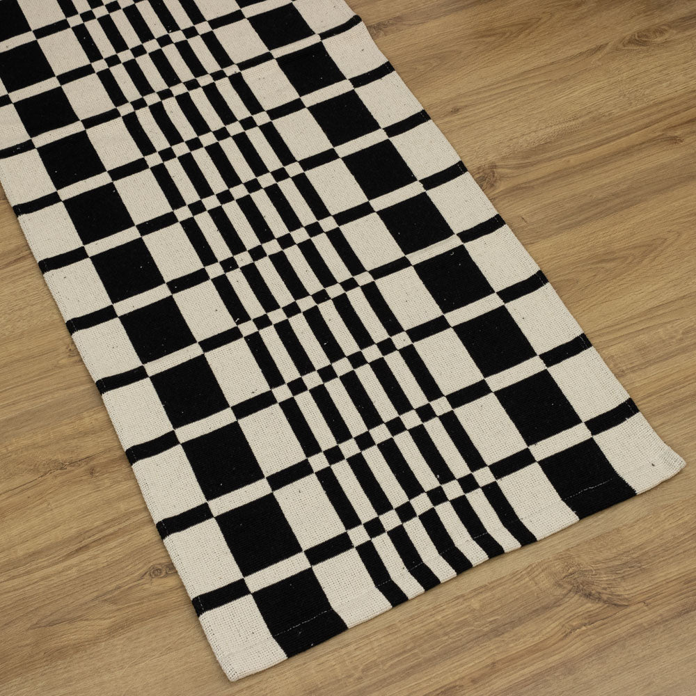 Jogo de Passadeira Califórnia com 3 peças - Preto