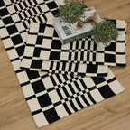 Jogo de Passadeira Califórnia com 3 peças - Preto