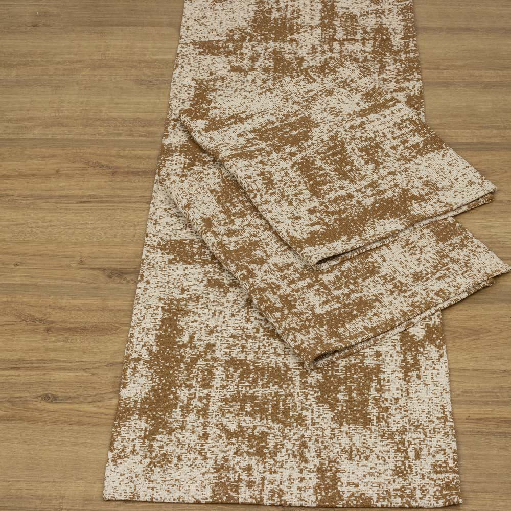 Jogo de Passadeira Carrara com 3 peças - Caramelo