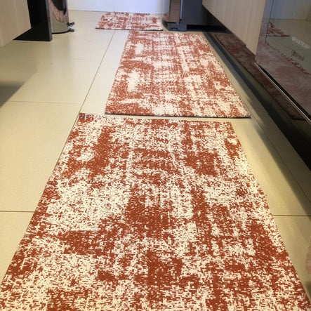 Jogo de Passadeira Carrara com 3 peças - Terracota