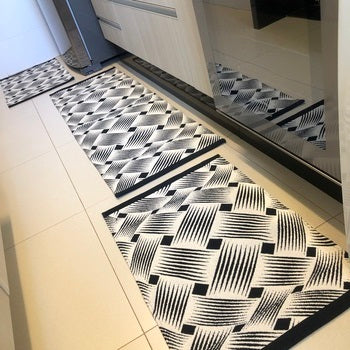 Jogo de Passadeira Dubai com 3 peças - Preto