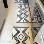 Jogo de Passadeira Inca com 3 peças - Cru