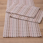 Jogo de Passadeira Indiano em algodão com 3 peças - Pasteis