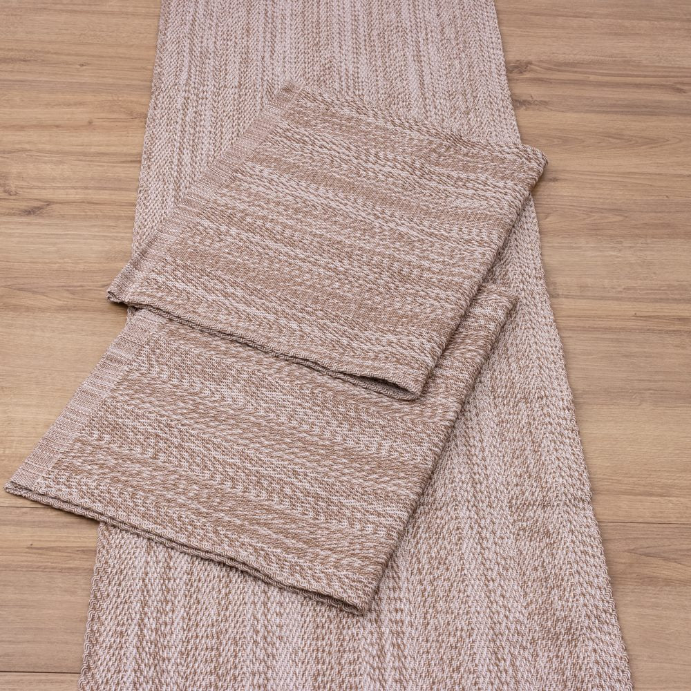 Jogo de Passadeira Serena com 3 peças - Bege