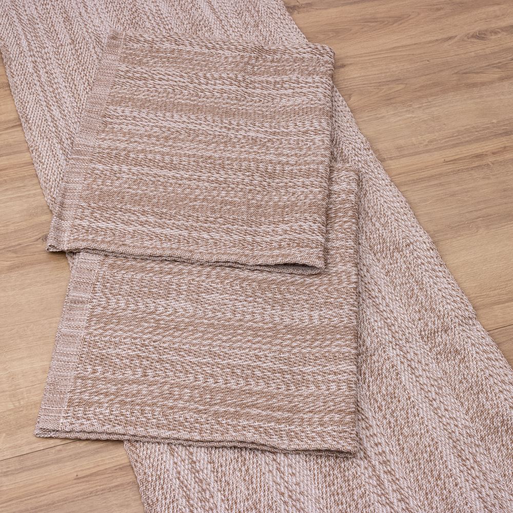 Jogo de Passadeira Serena com 3 peças - Bege