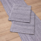 Jogo de Passadeira Serena com 3 peças - Cinza