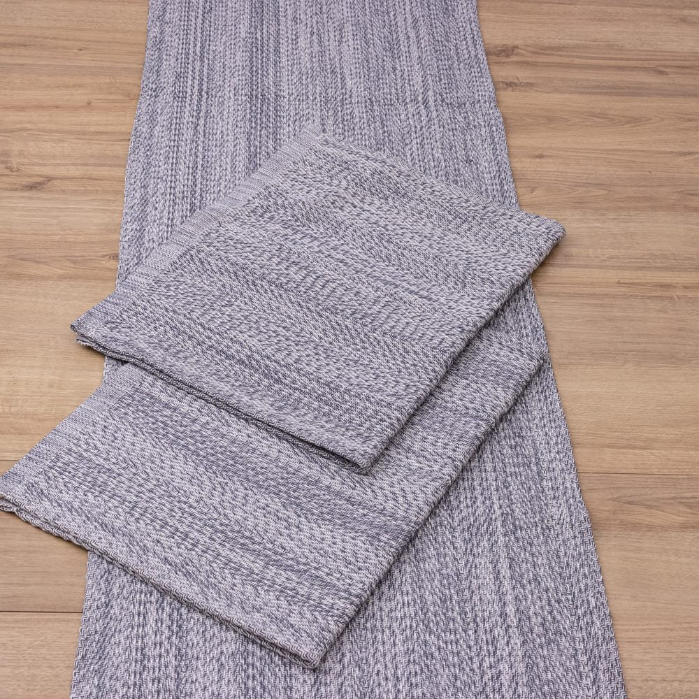 Jogo de Passadeira Serena com 3 peças - Cinza