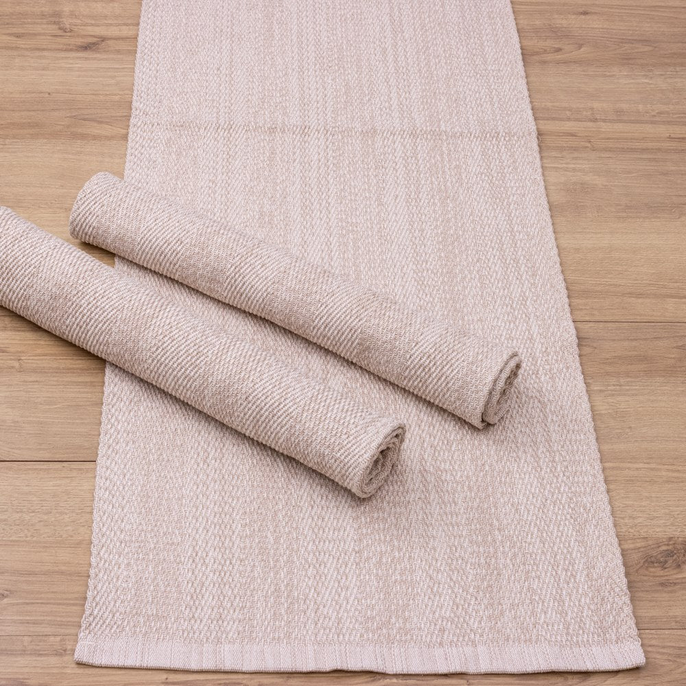 Jogo de Passadeira Serena com 3 peças - Nude