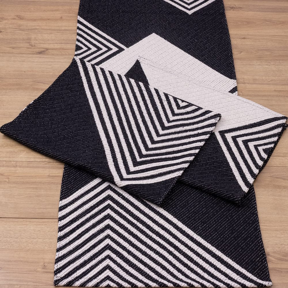 Jogo de Passadeira Suez com 3 peças - Preto