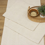 Jogo de Passadeira Veneza com 3 peças - Cru