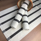 Jogo de Passadeira Veneza com 3 peças - Cru e Café