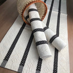 Jogo de Passadeira Veneza com 3 peças - Cru e Café