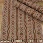 Jogo de Passadeira Veneza com 3 Peças - Marrom