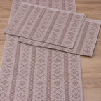 Jogo de Passadeira Veneza com 3 Peças - Nude