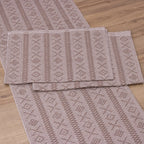 Jogo de Passadeira Veneza com 3 Peças - Nude