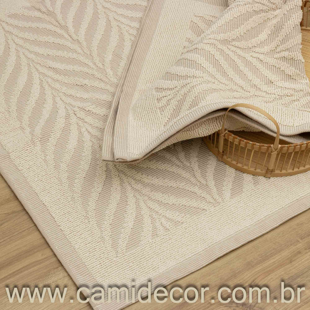 Jogo de Tapetes Amazonas com 2 peças - Nude