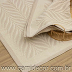 Jogo de Tapetes Amazonas com 2 peças - Nude