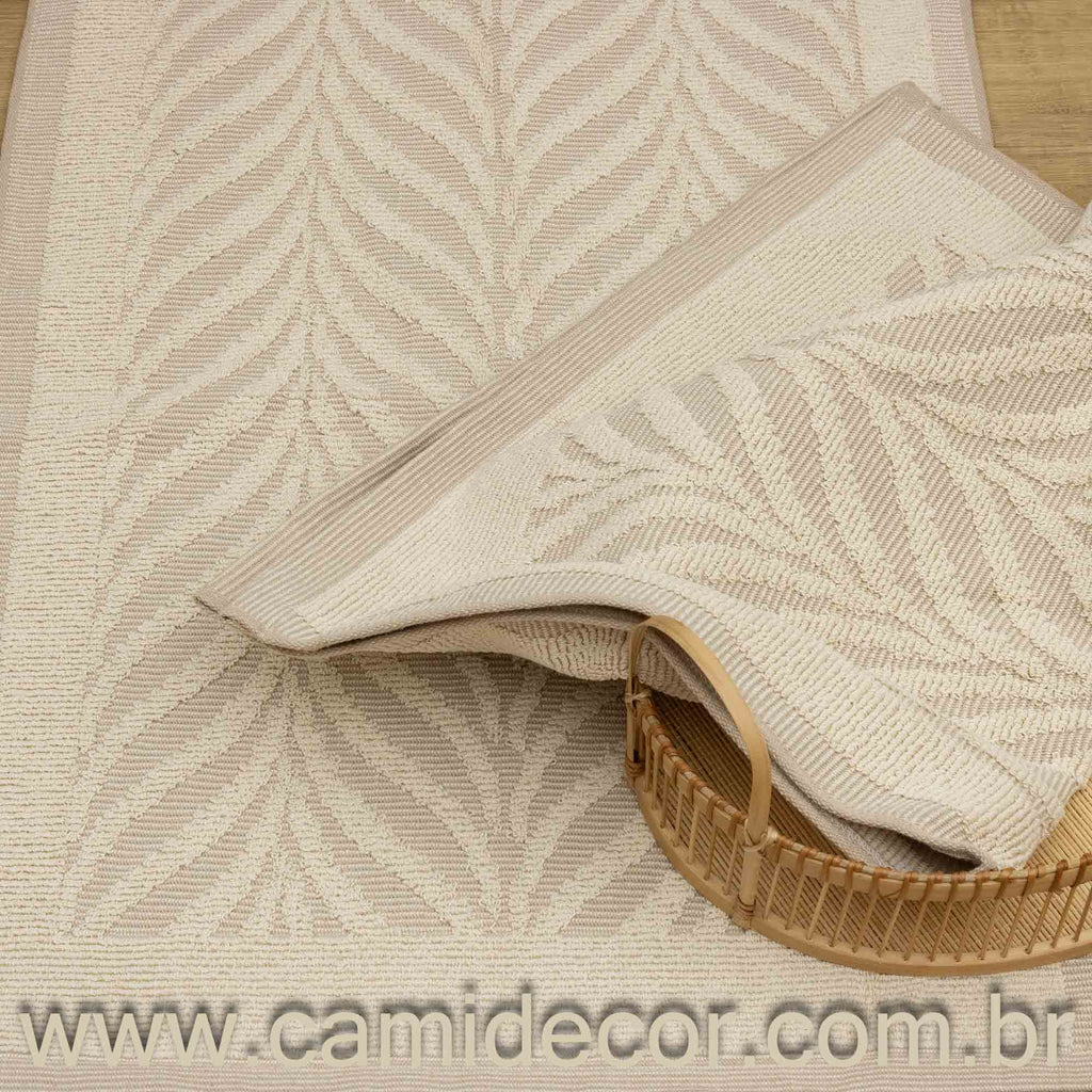 Jogo de Tapetes Amazonas com 2 peças - Nude