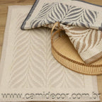 Jogo de Tapetes Amazonas com 2 peças - Nude