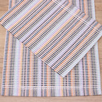 Jogo de Tapetes Zurick Listrado com 2 peças -  Arco Íris