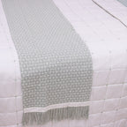 Kit Completo DIARA Cama Posta SUPER KING - Verde Malva, 7 Peças Dupla Face (2,75x3,0m)