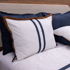 Kit Completo LÍNIA Cama Posta KING Azul Marinho - 3 peças (2,60 x 2,80m)