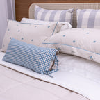 Kit Completo LIZ Cama Posta KING - Azul, 7 Peças (2,60 x 2,80m)