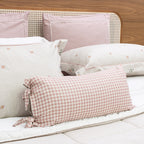 Kit Completo LIZ Cama Posta KING - Rosa, 7 Peças (2,60 x 2,80m)