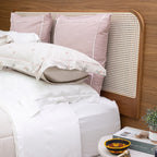 Kit Completo LIZ Cama Posta KING - Rosa, 7 Peças (2,60 x 2,80m)