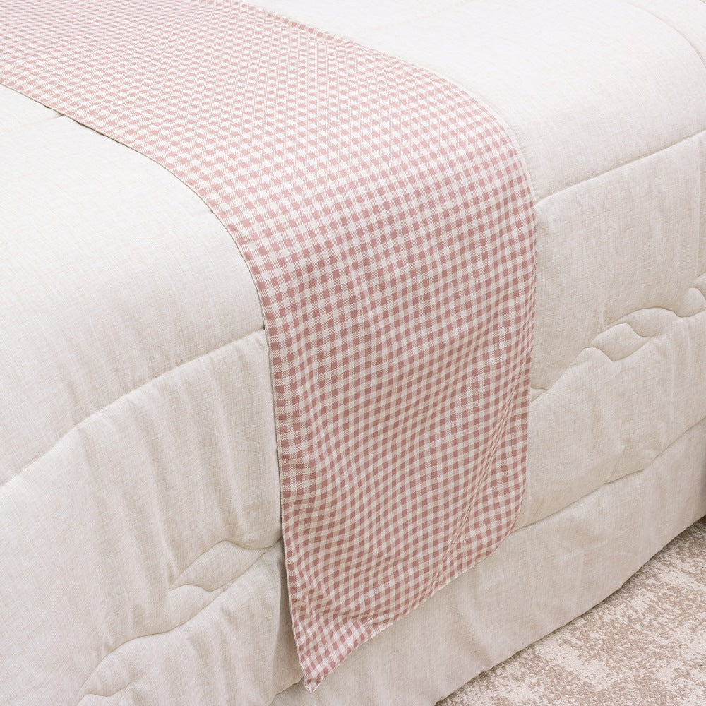 Kit Completo LIZ Cama Posta SUPER KING - Rosa, 7 Peças (2,75 x 3,0m)