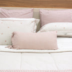 Kit Completo LIZ Cama Posta SUPER KING - Rosa, 7 Peças (2,75 x 3,0m)