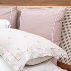 Kit Completo LIZ Cama Posta SUPER KING - Rosa, 7 Peças (2,75 x 3,0m)