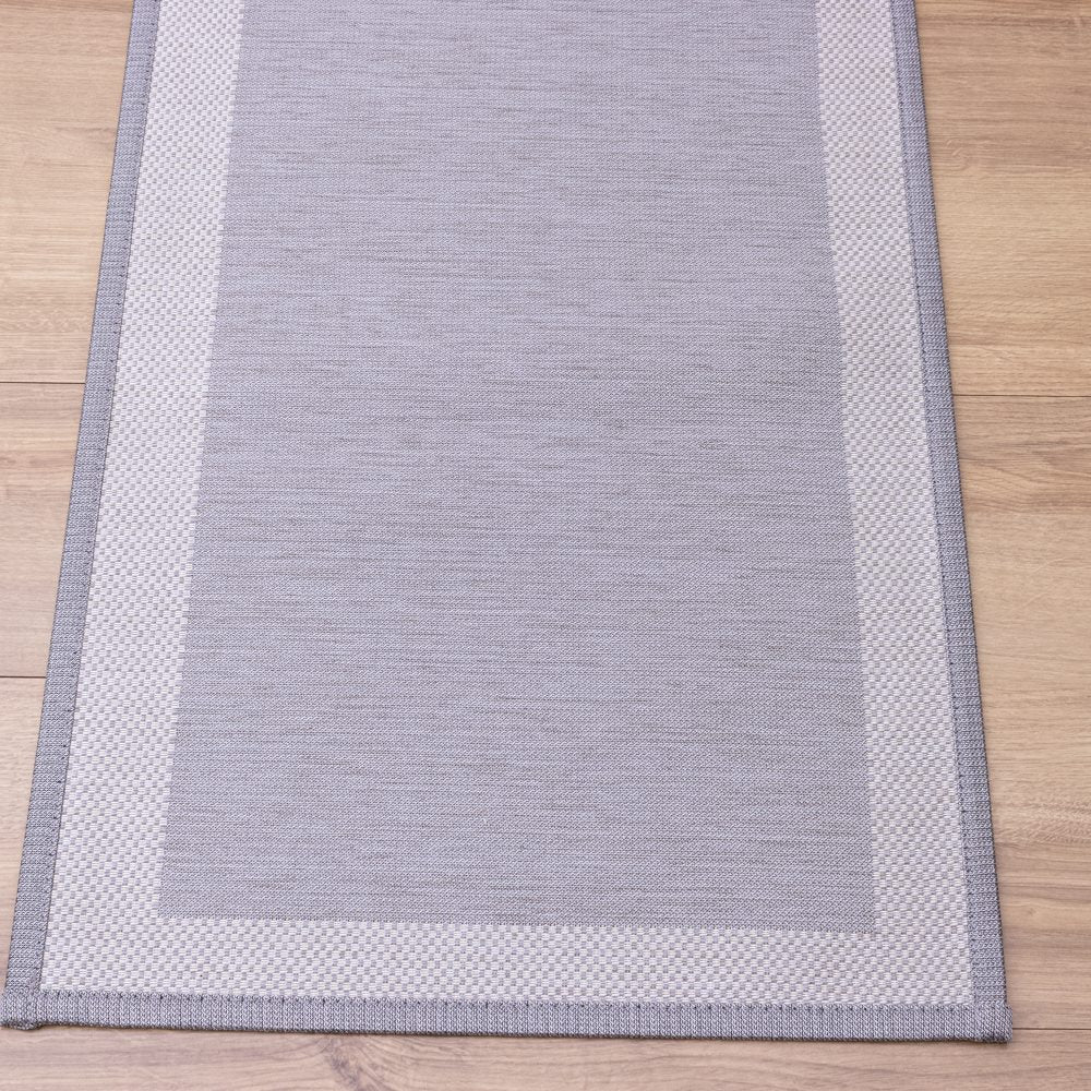 Passadeira Avulsa Ravena Antiderrapante 50 x 180cm - Prata